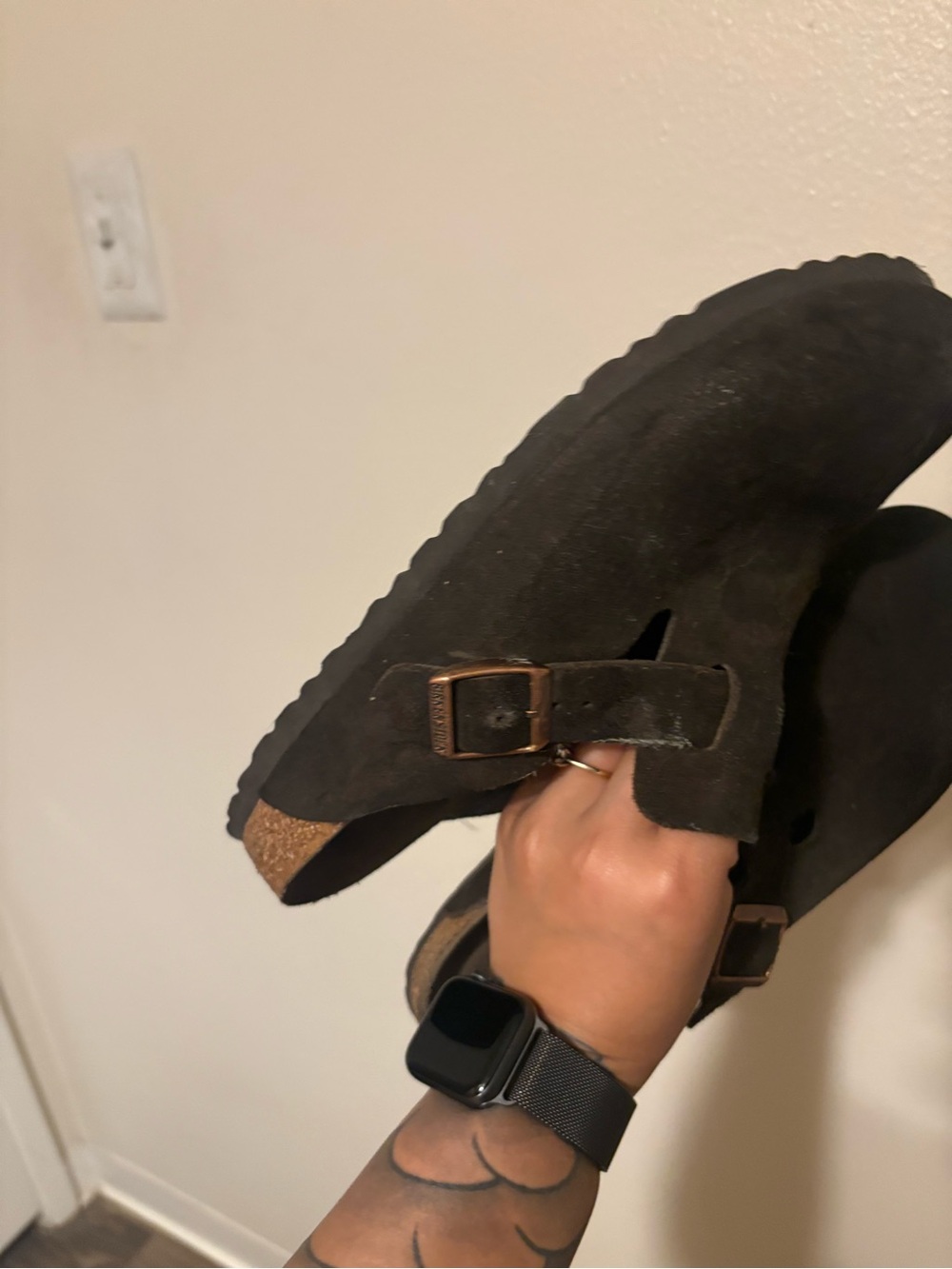 Brown Birkenstock Clogs - Picture 5 of 6